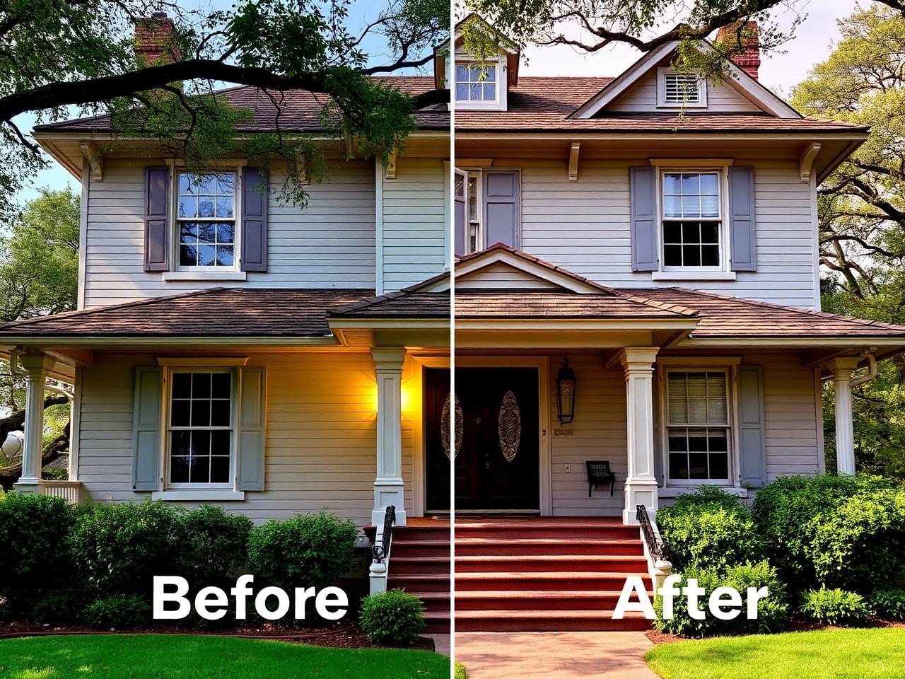 Restored historic home